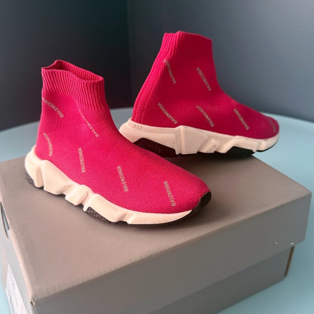 Balenciaga Pink Toddler Shoes - UK6-7 / EUR 23-24 / USA 7-8 / JP 14.5-15